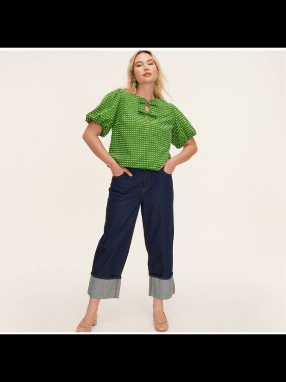 Kate Spade X Target  Dark Wash Cuffed Straight-Leg Jeans - Size 20